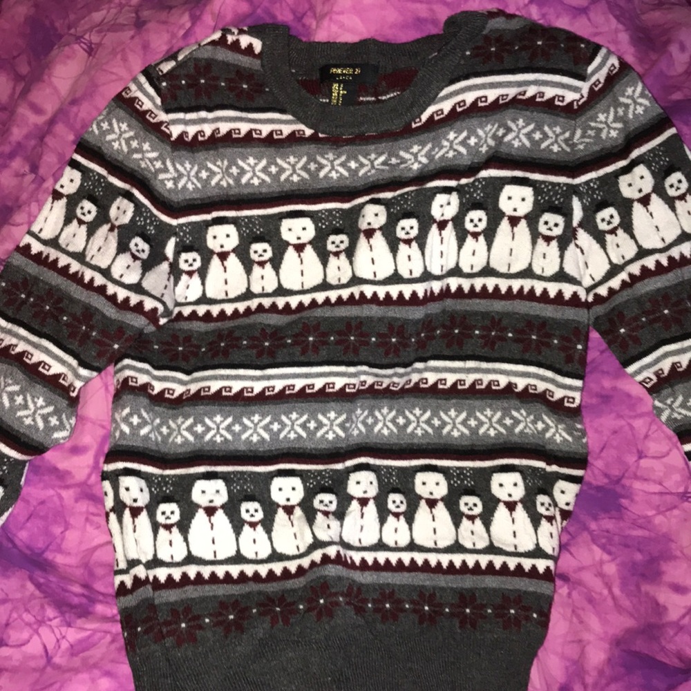 Small Christmas / Snowmen / Holiday Sweater